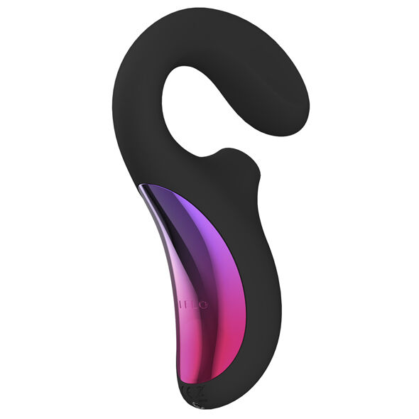 LELO - ENIGMA DOBLE ESTIMULACIÓN SUCCION MASAJEADOR NEGRO - Imagen 15