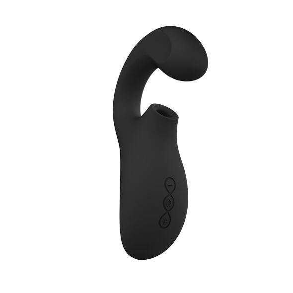 LELO - ENIGMA DOBLE ESTIMULACIÓN SUCCION MASAJEADOR NEGRO - Imagen 11