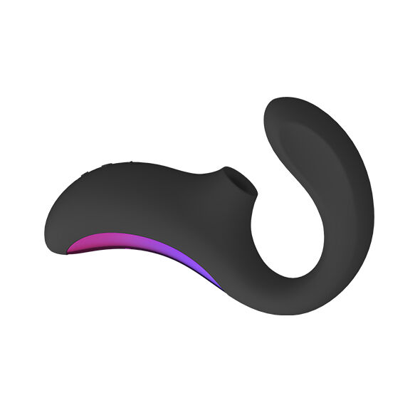 LELO - ENIGMA DOBLE ESTIMULACIÓN SUCCION MASAJEADOR NEGRO - Imagen 10