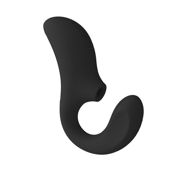 LELO - ENIGMA DOBLE ESTIMULACIÓN SUCCION MASAJEADOR NEGRO - Imagen 9