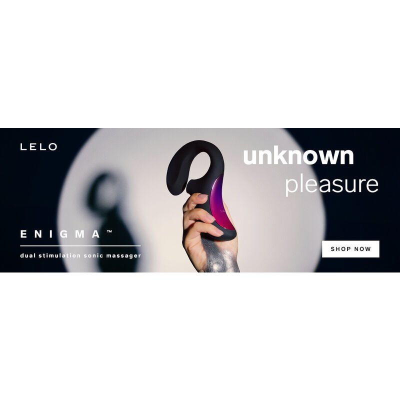 LELO - ENIGMA DOBLE ESTIMULACIÓN SUCCION MASAJEADOR NEGRO - Imagen 4