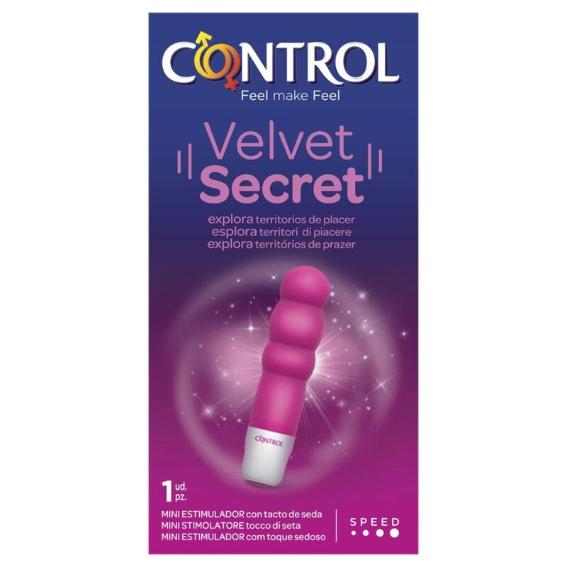 CONTROL - VELVET SECRET MINI ESTIMULADOR - Imagen 2