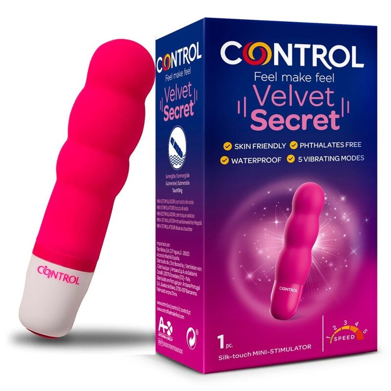 CONTROL - VELVET SECRET MINI ESTIMULADOR - Imagen 4