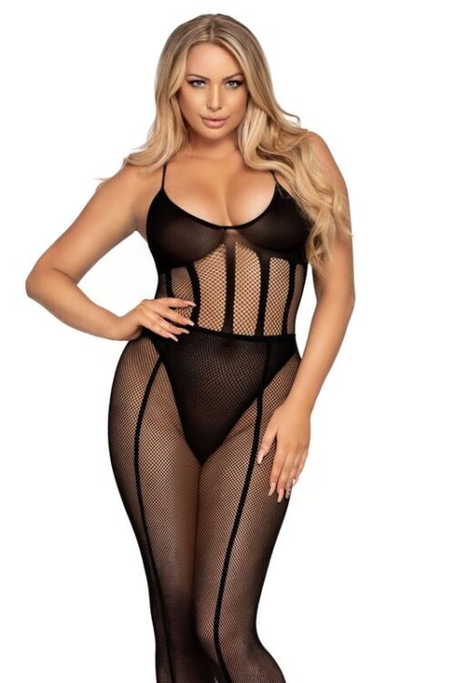 LEG AVENUE – SET BODYSUIT Y FALDA TALLA ÚNICA