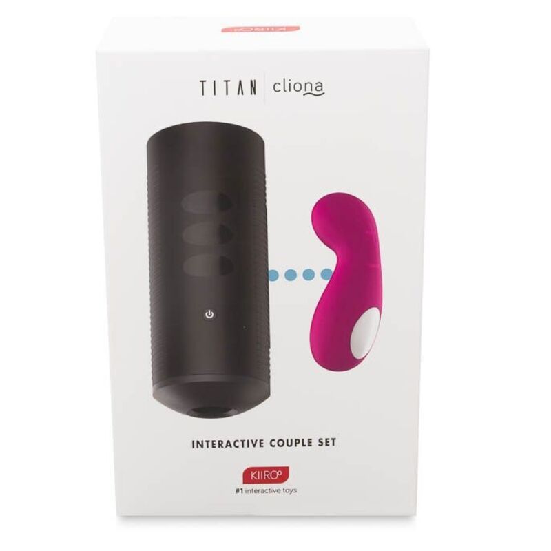 KIIROO - TITAN Y CLIONA SET PAREJAS LILA - Imagen 6