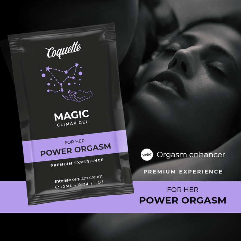 COQUETTE CHIC DESIRE - POCKET MAGIC CLIMAX GEL FOR HER GEL POTENCIADOR ORGASMO 10 ML - Imagen 2