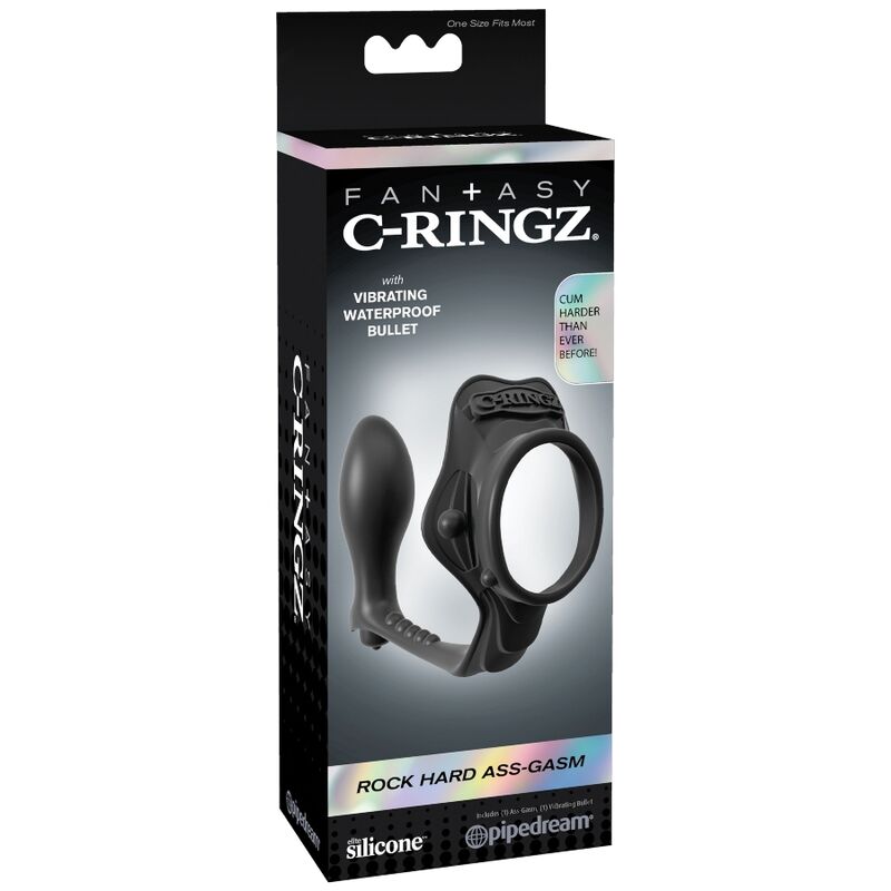FANTASY C-RINGZ - ROCK HARD ANILLO POTENCIADOR CON PLUG ANAL - Imagen 7