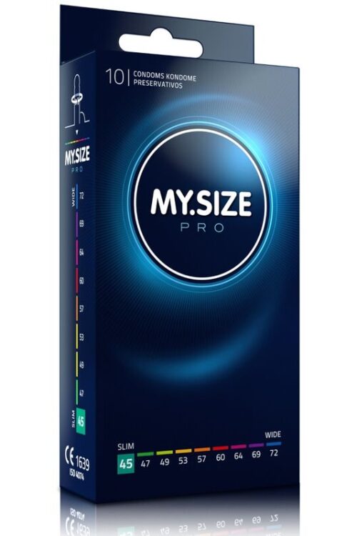 MY SIZE – PRO PRESERVATIVOS 45 MM 10 UNIDADES
