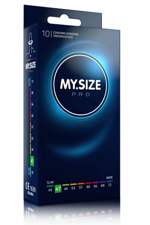 MY SIZE – PRO PRESERVATIVOS 47 MM 10 UNIDADES
