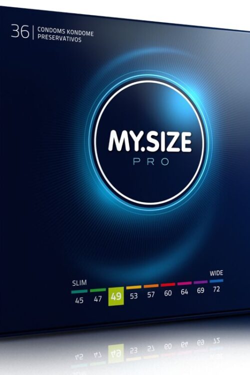 MY SIZE – PRO PRESERVATIVOS 49 MM 36 UNIDADES