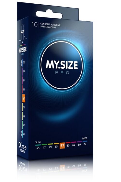 MY SIZE – PRO PRESERVATIVOS 57 MM 10 UNIDADES