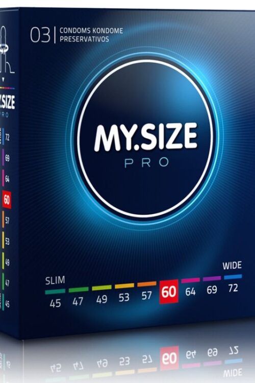 MY SIZE – PRO PRESERVATIVOS 60 MM 3 UNIDADES