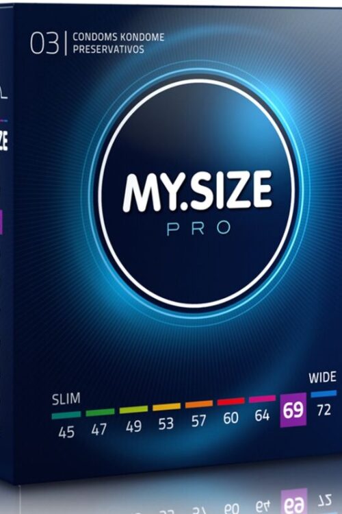 MY SIZE – PRO PRESERVATIVOS 69 MM 3 UNIDADES