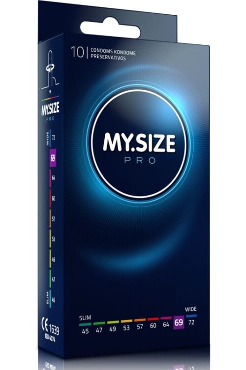 MY SIZE – PRO PRESERVATIVOS 69 MM 10 UNIDADES