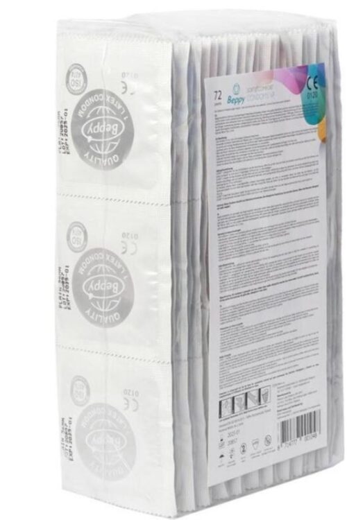 BEPPY – PRESERVATIVOS NATURALES 72 UNITS