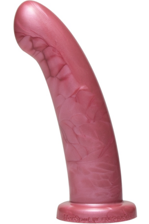HERSPOT FLESHLIGHT - DILDO CURVADO GOLDEN ROSE L