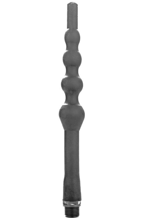 ALL BLACK – BEADED DUCHA ANAL SILICONA 27 CM