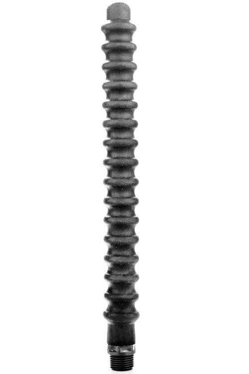 ALL BLACK – MEGA RIPPLE DUCHA ANAL SILICONA 28.5 CM