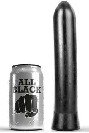 ALL BLACK - DILDO 22 CM