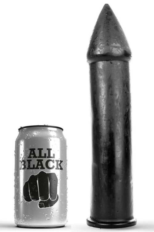 ALL BLACK – DILDO 24 CM