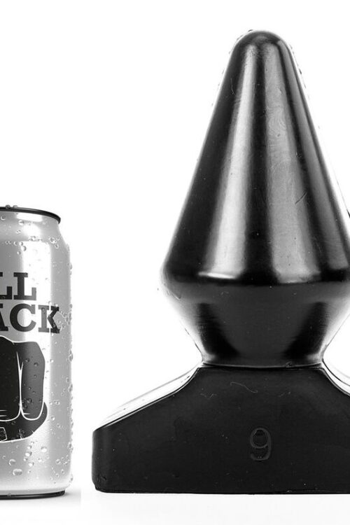 ALL BLACK – ANAL PLUG 18,5 CM