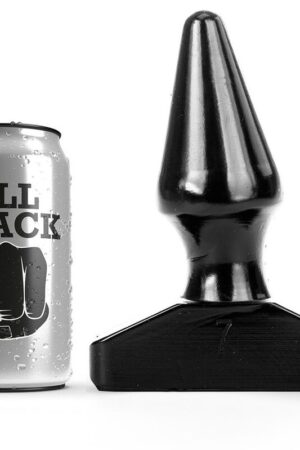 ALL BLACK - PLUG ANAL 16 CM