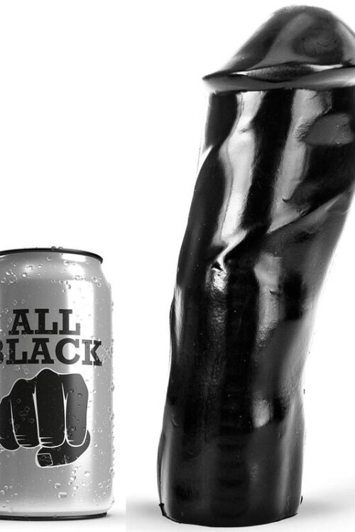 ALL BLACK – DILDO REALÍSTICO 20 CM