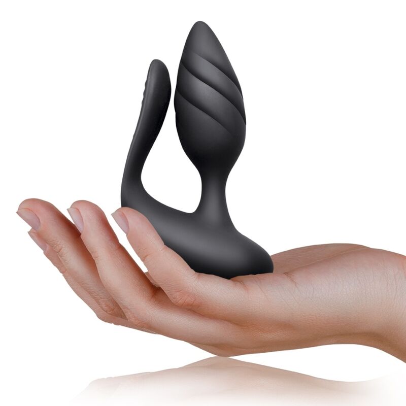 ROCKS-OFF - COCKTAIL PLUG CONTROL REMOTO - NEGRO - Imagen 3