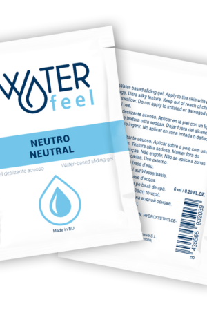WATERFEEL - GEL DESLIZANTE BASE AGUA NEUTRO 6 ML