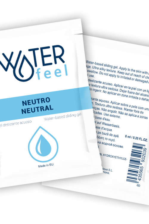 WATERFEEL – GEL DESLIZANTE BASE AGUA NEUTRO 6 ML