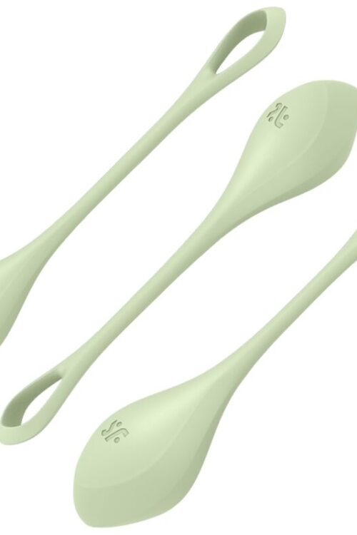 SATISFYER – YONI POWER 2 KIT DE ENTRENAMIENTO VERDE