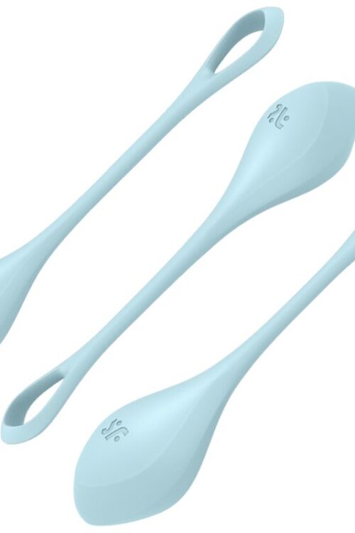 SATISFYER – YONI POWER 2 KIT DE ENTRENAMIENTO AZUL