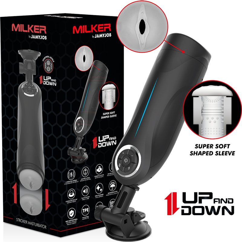 JAMYJOB - MILKER STROKER CON FUNCION UP AND DOWN - Imagen 2