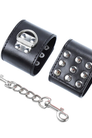 OHMAMA FETISH - RESTRICCIONES MUÑECA CON BROCHE DE METAL