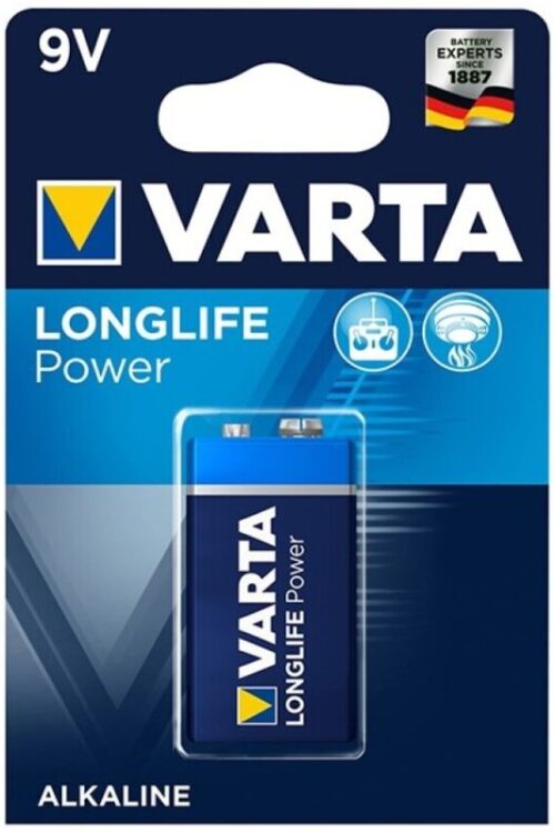 VARTA – LONGLIFE POWER PILA ALCALINA 9V LR61 BLISTER*1