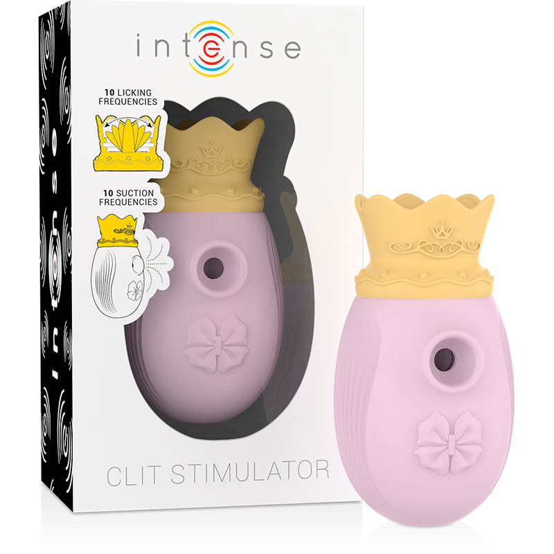 INTENSE - ESTIMULADOR CLÍTORIS 10 MODOS DE SUCCIÓN Y LICKING - ROSA - Imagen 8