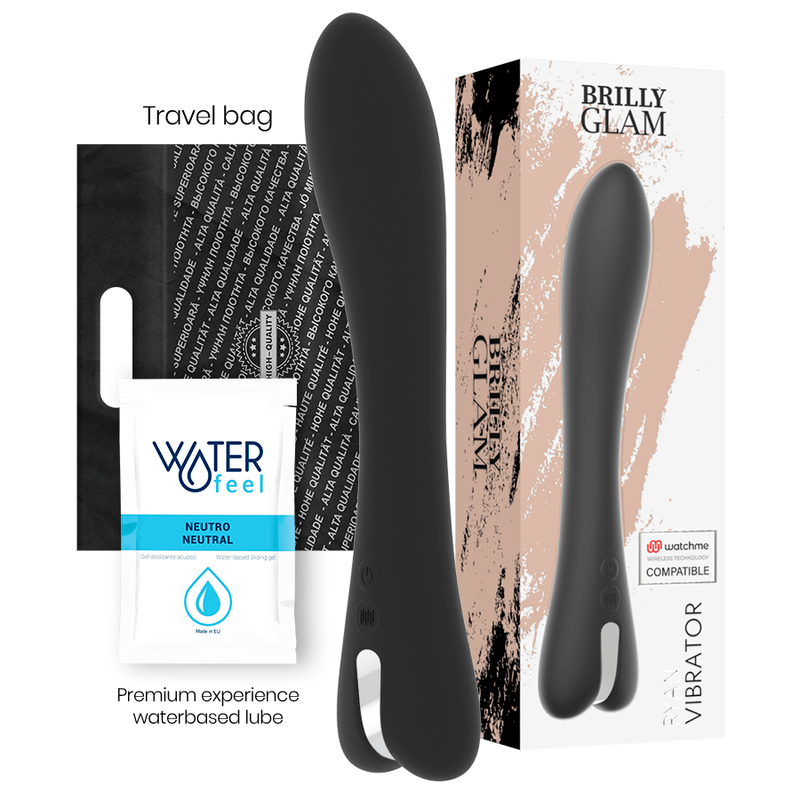 BRILLY GLAM - RYAN VIBRADOR + MANDO CONTROL REMOTO WATCHME - Imagen 9