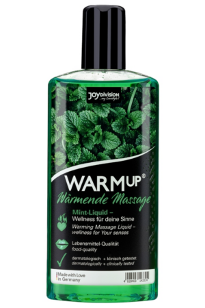 JOYDIVISION - WARMUP GEL MASAJE EFECTO CALOR MENTA 150 ML