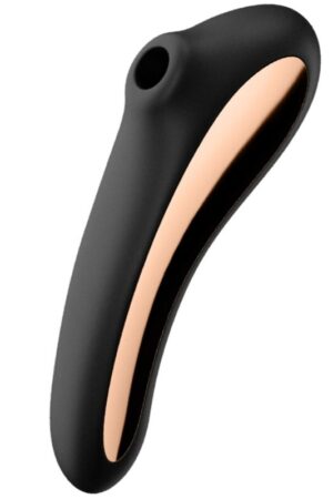SATISFYER - DUAL KISS ESTIMULADOR CLITORIS NEGRO