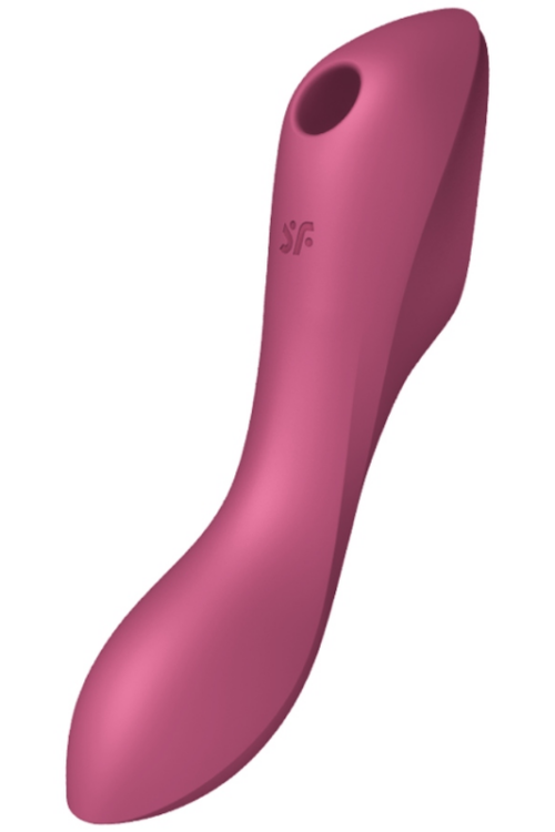 SATISFYER – CURVY TRINITY 3 ESTIMULADOR Y VIBRADOR ROJO