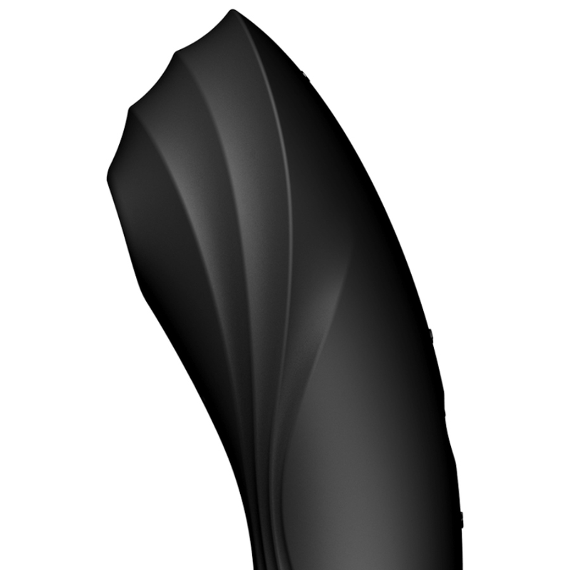 SATISFYER - CURVY TRINITY 4 ESTIMULADOR Y VIBRADOR NEGRO - Imagen 2