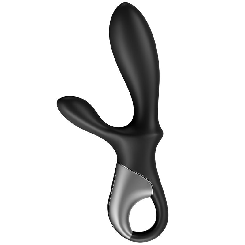 SATISFYER - HEAT CLIMAX+ VIBRADOR ANAL APP NEGRO - Imagen 4