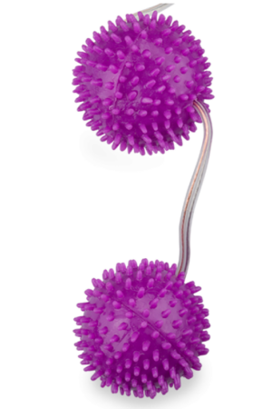 BAILE - A DEEPLY PLEASURE BOLAS TEXTURADAS MORADO 3.60 CM