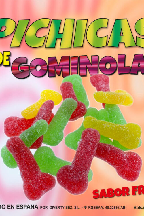 DIABLO GOLOSO – PICHITAS DE GOMINOLA FRUTAS CON AZUCAR