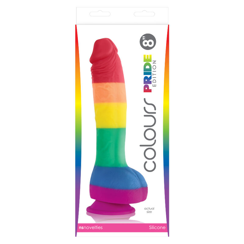 PRIDE - DILDO BANDERA LGBT 19 CM - Imagen 3