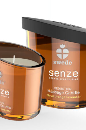 SWEDE - SENZE SEDUCTION VELA MASAJE - CLAVO, NARANJA, LAVANDA