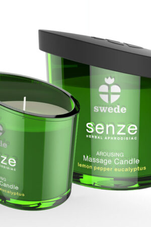 SWEDE - SENZE AROUSING VELA MASAJE - LIMÓN, PIMIENTA, EUCALIPTO