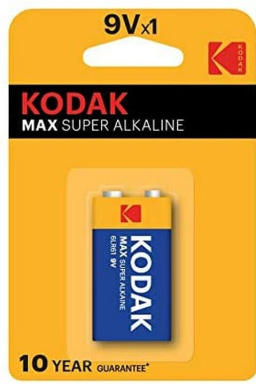 KODAK – MAX PILA ALCALINA 9V LR61 BLISTER