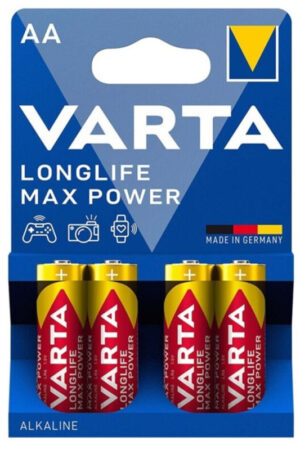 VARTA - MAX POWER PILA ALCALINA AA LR6 BLISTER*4