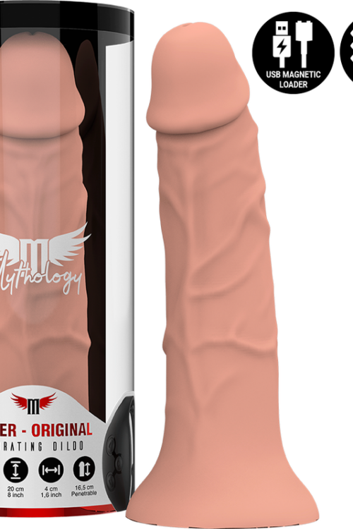 MYTHOLOGY – ASHER ORIGINAL DILDO M – VIBRADOR COMPATIBLE CON WATCHME WIRELESS TECHNOLOGY